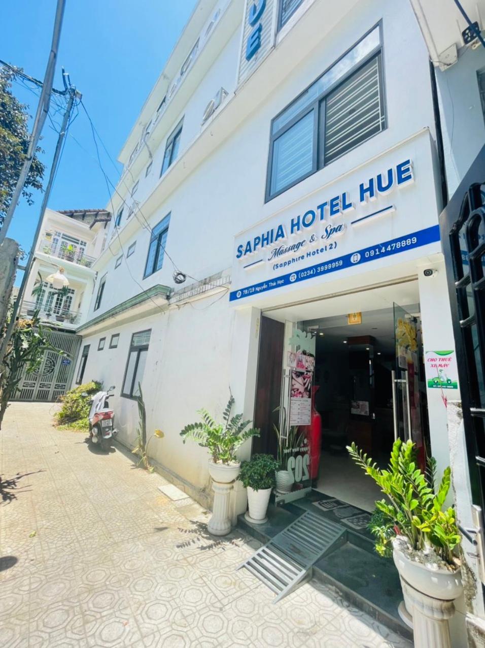 Sapphire Hotel Hue Exterior foto